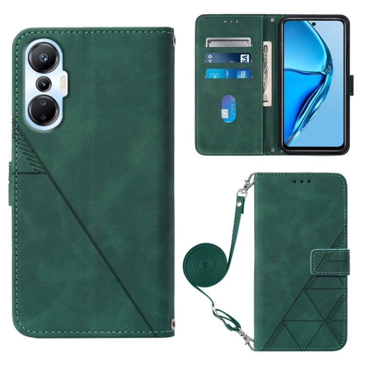 Custodia per cellulare in pelle con flip in rilievo 3D a tracolla, For Infinix Hot 20 4G, For Infinix Hot 20 5G, For Infinix Hot 20 Play, For Infinix Hot 20S/20 Pro