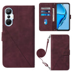 Custodia per cellulare in pelle con flip in rilievo 3D a tracolla, For Infinix Hot 20 4G, For Infinix Hot 20 5G, For Infinix Hot 20 Play, For Infinix Hot 20S/20 Pro