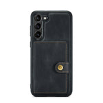 JEEHOOD Custodia per telefono a portafoglio staccabile magnetica retrò, For Samsung Galaxy S23 5G, For Samsung Galaxy S23+ 5G, For Samsung Galaxy S23 Ultra 5G
