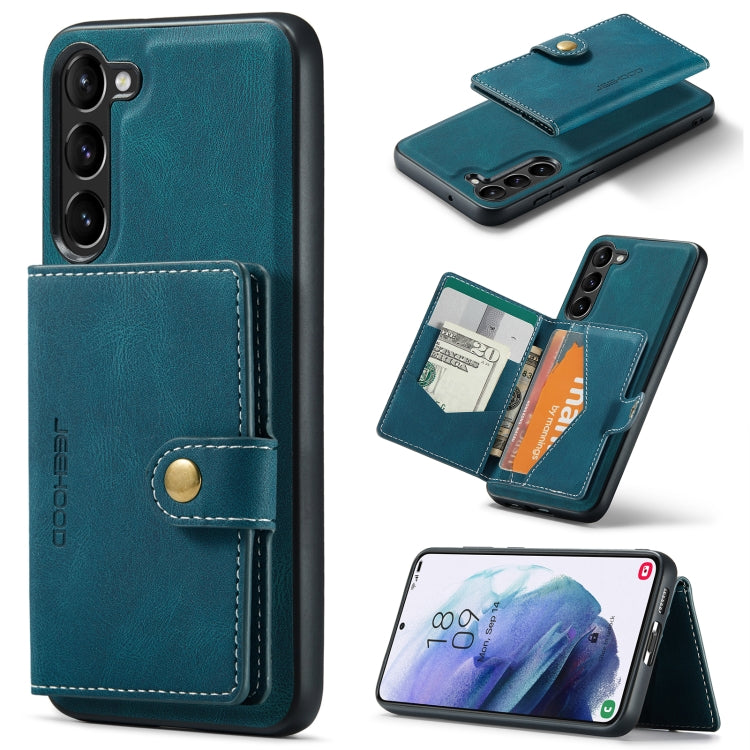 JEEHOOD Custodia per telefono a portafoglio staccabile magnetica retrò, For Samsung Galaxy S23 5G, For Samsung Galaxy S23+ 5G, For Samsung Galaxy S23 Ultra 5G