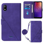 Custodia per cellulare in pelle con flip in rilievo 3D a tracolla, For Moxee m2160, For Tecno Pop 6 Pro, For Tecno Pova 4, For Tecno Pova 4 Pro