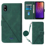 Custodia per cellulare in pelle con flip in rilievo 3D a tracolla, For Moxee m2160, For Tecno Pop 6 Pro, For Tecno Pova 4, For Tecno Pova 4 Pro