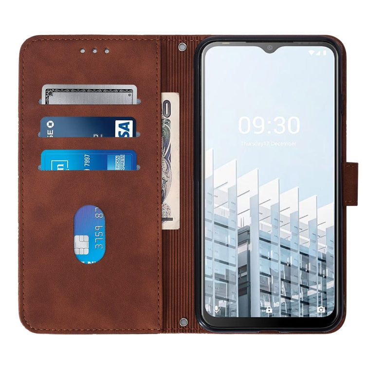 Custodia portafoglio in pelle con flip per Tecno Pova 4 Pro