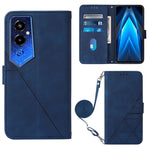 Custodia portafoglio in pelle con flip per Tecno Pova 4 Pro