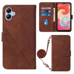 Custodia portafoglio in pelle con flip per Galaxy A04e