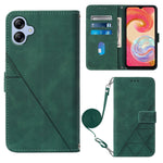Custodia portafoglio in pelle con flip per Galaxy A04e