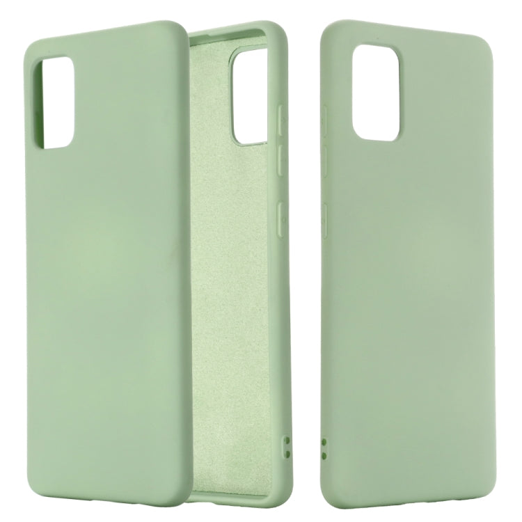 Custodia silicone liquido copertura totale per Samsung Galaxy A31