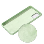 Custodia silicone liquido copertura totale per Samsung Galaxy A31