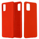 Custodia silicone liquido copertura totale per Samsung Galaxy A31
