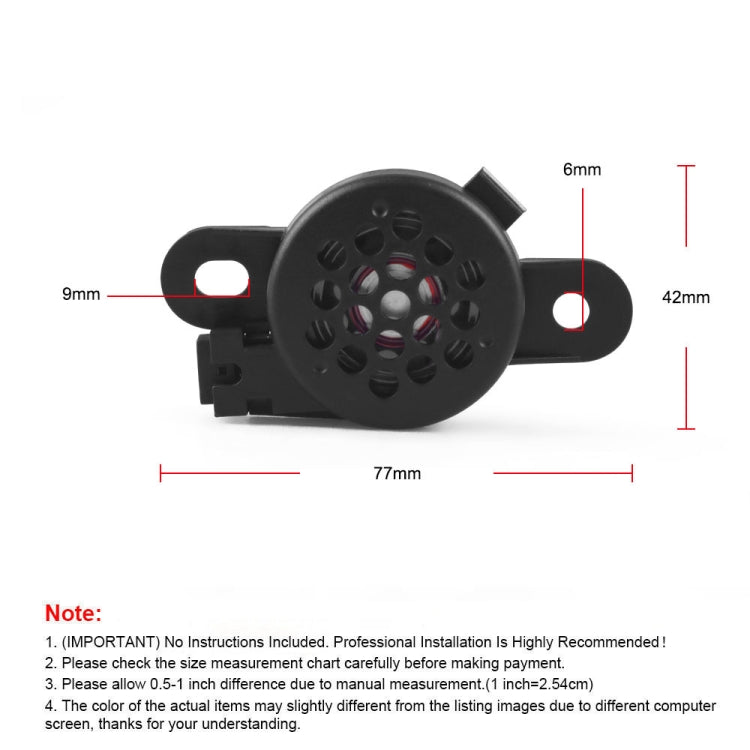 Per Audi / Volkswagen / Skoda Avvisatore acustico radar per retromarcia 5Q0919279, Radar Horn