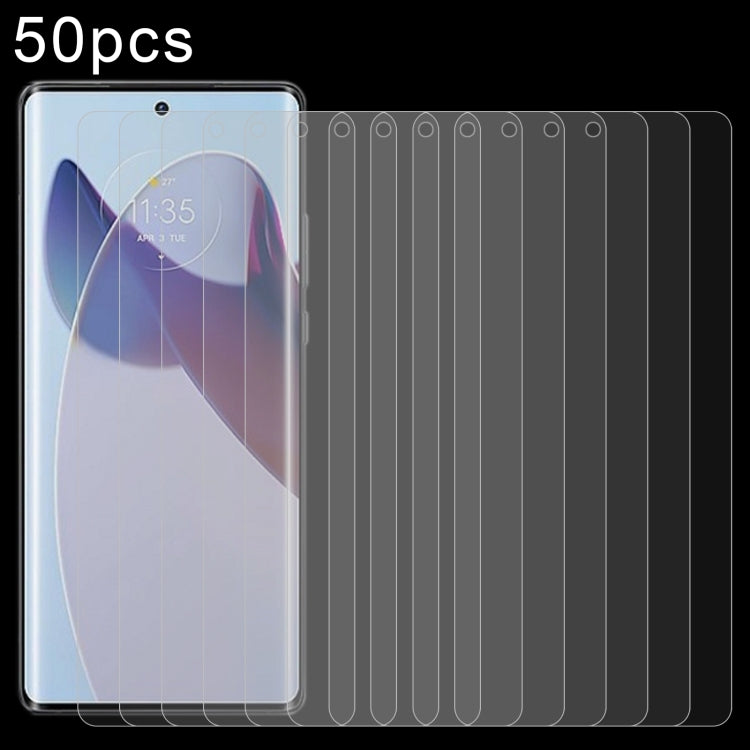 50 pellicole in vetro temperato 0,26 mm 9H 2,5D, For Moxee M2160 (50 PCS), For Samsung Galaxy A24 5G (50 PCS), For Motorola Moto X40 Pro (50 PCS), For Infinix Hot 20 5G (50 PCS), For Infinix Smart 7 (50 PCS)