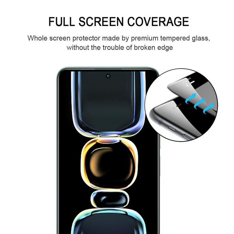 Pellicola in vetro temperato per protezione dello schermo a copertura totale con colla completa, For Xiaomi Redmi K60 (1 PC)