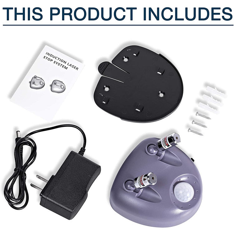Parking Assist Parcometro laser a doppia testina, US Plug, EU Plug