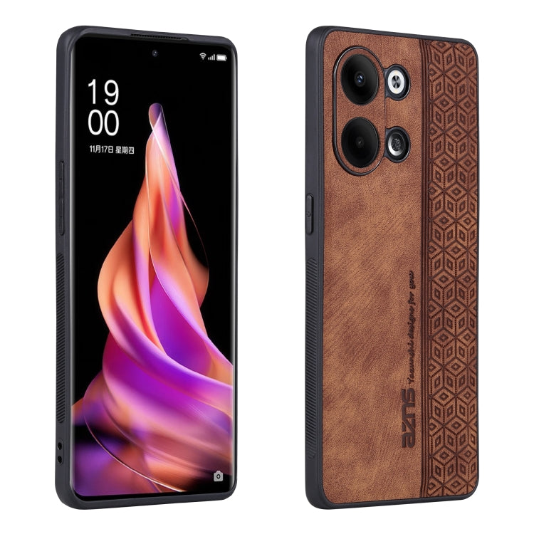 Custodia per telefono AZNS in pelle goffrata 3D, For OPPO Reno9 / Reno9 Pro, For Honor 80 SE, For Xiaomi 13 Pro