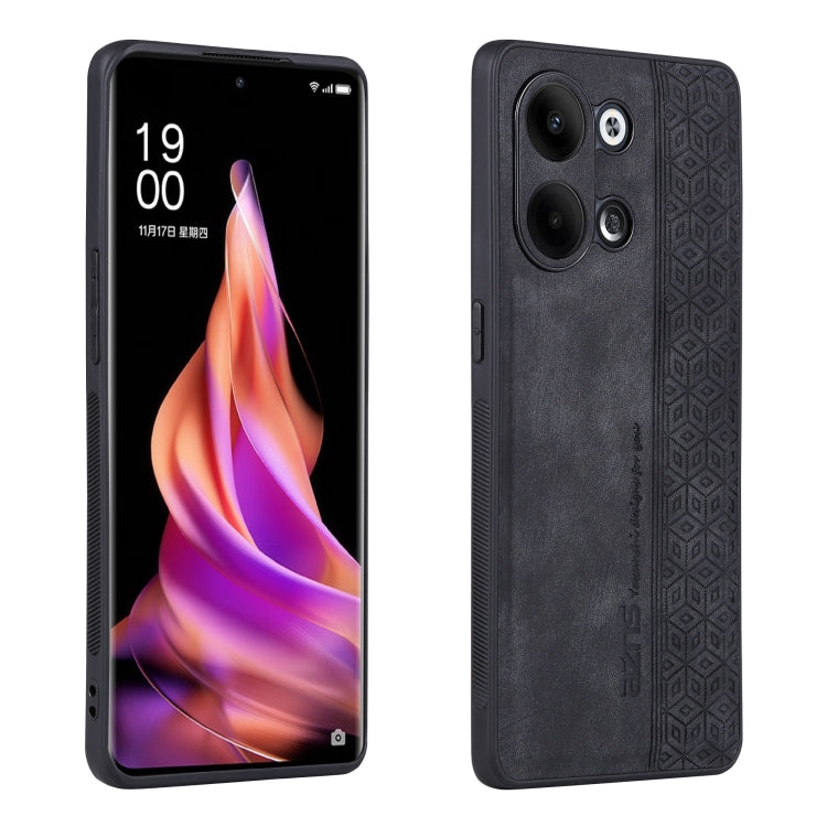 Custodia per telefono AZNS in pelle goffrata 3D, For OPPO Reno9 / Reno9 Pro, For Honor 80 SE, For Xiaomi 13 Pro