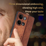 Custodia per telefono AZNS in pelle goffrata 3D, For OPPO Reno9 / Reno9 Pro, For Honor 80 SE, For Xiaomi 13 Pro