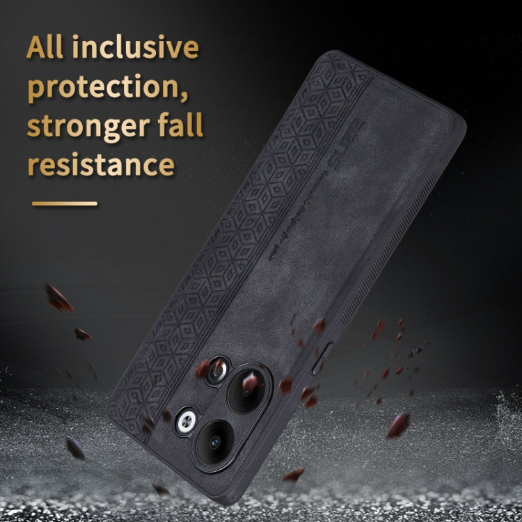 Custodia per telefono AZNS in pelle goffrata 3D, For OPPO Reno9 / Reno9 Pro, For Honor 80 SE, For Xiaomi 13 Pro