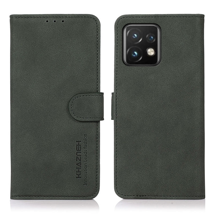 KHAZNEH Custodia per telefono in pelle con trama opaca, For Motorola Moto X40 Pro, For Xiaomi 13 Pro, For Xiaomi 13