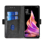 Custodia per telefono in pelle con fibbia laterale a contrasto di colore, For vivo X90 Pro 5G