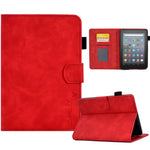 Custodia Smart in pelle per tablet con flip in rilievo, For Amazon Kindle Youth Version 2022