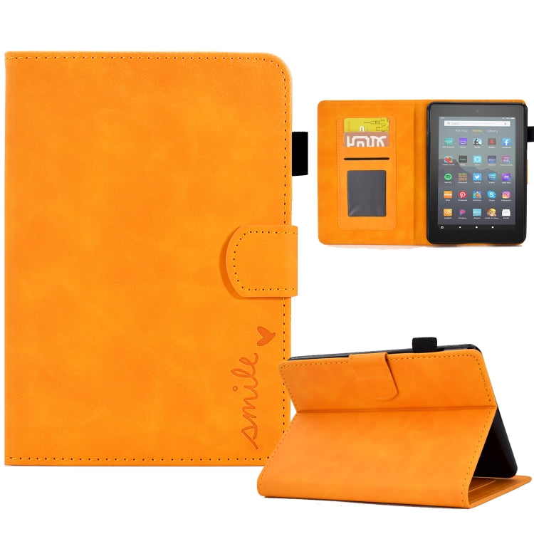 Custodia Smart in pelle per tablet con flip in rilievo, For Amazon Kindle Youth Version 2022