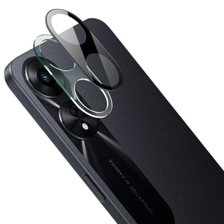 imak Pellicola con lente in vetro integrata ad alta definizione Versione nera, For OPPO A58 5G, For Samsung Galaxy A14 5G, For Samsung Galaxy A54 5G
