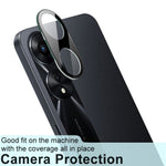 imak Pellicola con lente in vetro integrata ad alta definizione Versione nera, For OPPO A58 5G, For Samsung Galaxy A14 5G, For Samsung Galaxy A54 5G