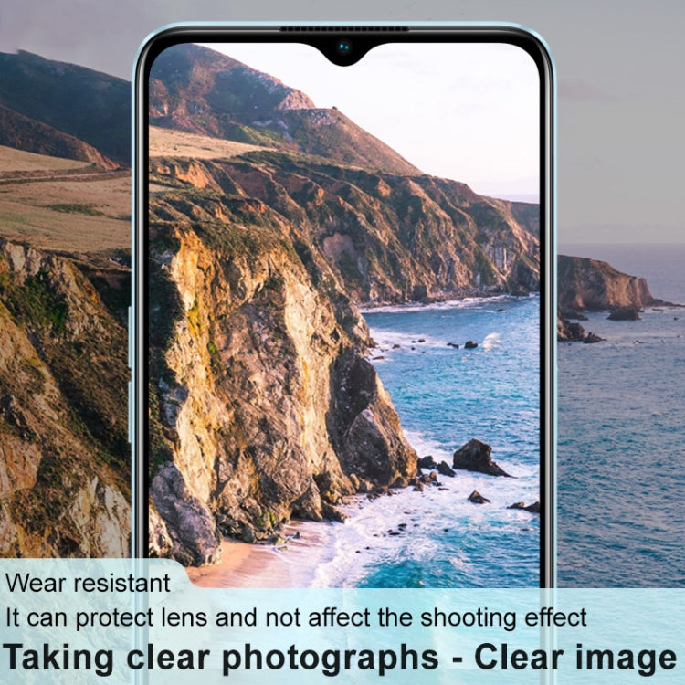 imak Pellicola con lente in vetro integrata ad alta definizione Versione nera, For OPPO A58 5G, For Samsung Galaxy A14 5G, For Samsung Galaxy A54 5G