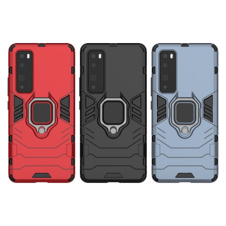 Custodia protettiva antiurto per PC + TPU, con supporto per anello magnetico, For Huawei nova 7 Pro 5G, For Huawei nova 7 SE, For Huawei nova 7 5G
