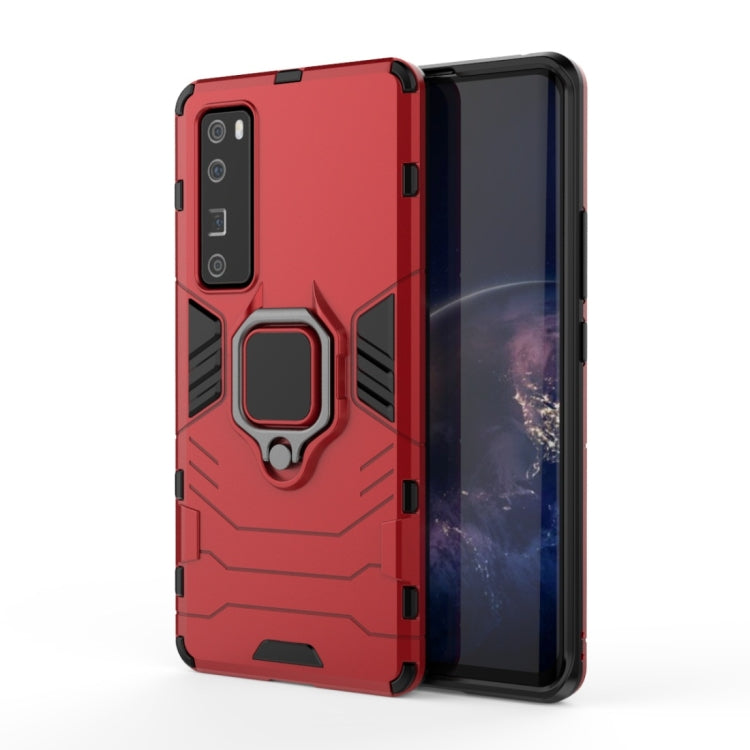 Custodia protettiva antiurto per PC + TPU, con supporto per anello magnetico, For Huawei nova 7 Pro 5G, For Huawei nova 7 SE, For Huawei nova 7 5G