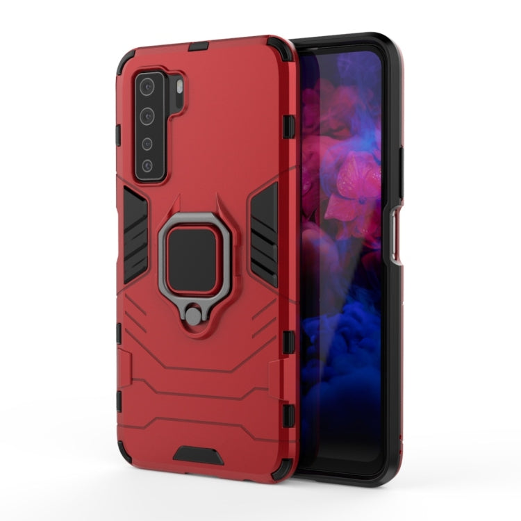 Custodia protettiva antiurto per PC + TPU, con supporto per anello magnetico, For Huawei nova 7 Pro 5G, For Huawei nova 7 SE, For Huawei nova 7 5G