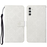 Custodia per cellulare in pelle con motivo goffrato stile etnico, For Samsung Galaxy A34, For Samsung Galaxy A54