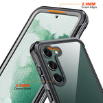 Custodia per telefono impermeabile antiurto trasparente RedPepper, For Samsung Galaxy S23 5G, For Samsung Galaxy S23+ 5G, For Samsung Galaxy S23 Ultra 5G