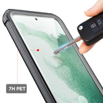 Custodia per telefono impermeabile antiurto trasparente RedPepper, For Samsung Galaxy S23 5G, For Samsung Galaxy S23+ 5G, For Samsung Galaxy S23 Ultra 5G
