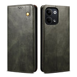 Custodia per telefono in pelle con trama di cavallo pazzo in cera d'olio, For OPPO Reno9 Pro, For OPPO Reno9, For vivo X90 Pro, For vivo X90