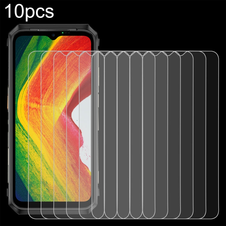 Pellicola in vetro temperato 10 pezzi 0,26 mm 9H 2,5D, For Wiko 5G (10 PCS), For Ulefone Power Armor 19 (10 PCS)