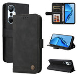 Custodia per telefono in pelle con bottone in metallo con albero della vita Skin Feel, For Infinix Hot 20 4G, For Infinix Hot 20s, For Infinix Note 12 / G96