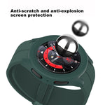 PC + custodia protettiva per orologio a iniezione di carburante con pellicola temperata, For Samsung Galaxy Watch5 Pro 45mm