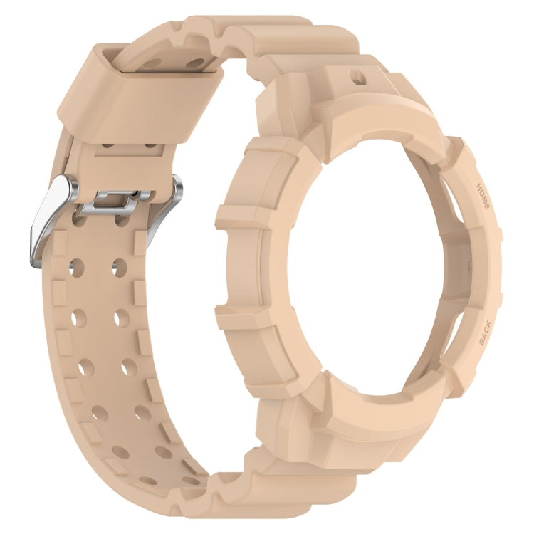 Cinturino in silicone per armatura + custodia protettiva, For Samsung Galaxy Watch5 40mm, For Samsung Galaxy Watch5 44mm, For Samsung Galaxy Watch4 40mm, For Samsung Galaxy Watch4 44mm