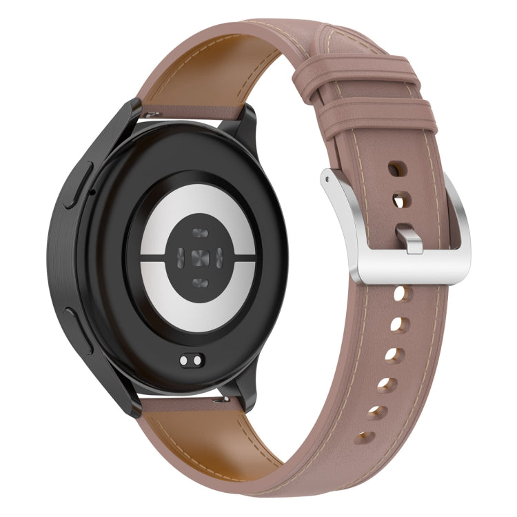 Cinturino per orologio in vera pelle da 22 mm, For Huawei Watch Buds/Xiaomi Watch S2