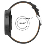Cinturino per orologio in vera pelle da 22 mm, For Huawei Watch Buds/Xiaomi Watch S2