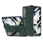 Custodia per telefono magnetica all-inclusive con motivo Napa, For Samsung Galaxy Z Fold4
