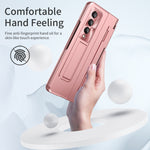 Custodia per telefono pieghevole integrata con cerniera, For Samsung Galaxy Z Fold4