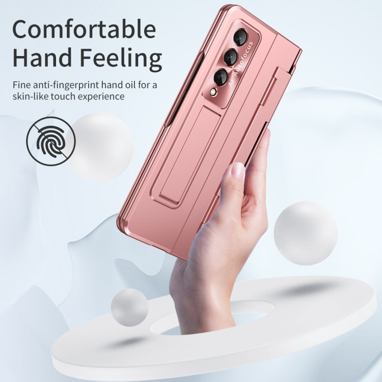 Custodia per telefono pieghevole integrata con cerniera, For Samsung Galaxy Z Fold4