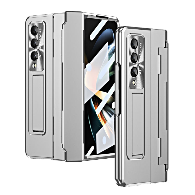 Custodia per telefono pieghevole integrata con cerniera, For Samsung Galaxy Z Fold4