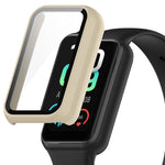 Custodia protettiva integrata per PC + vetro temperato, For Amazfit Band 7