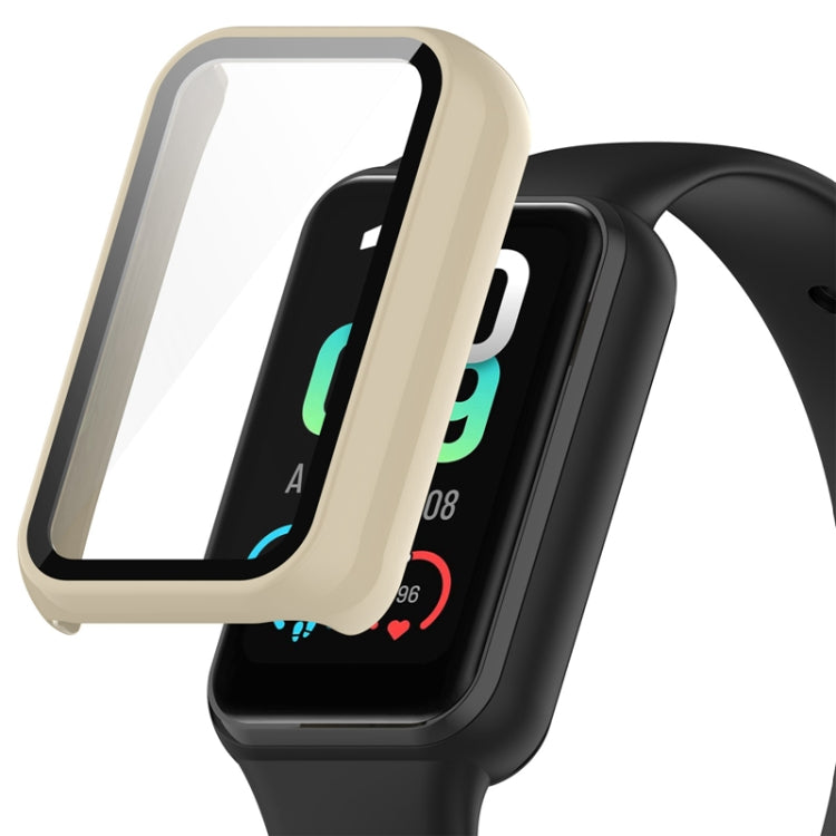 Custodia protettiva integrata per PC + vetro temperato, For Amazfit Band 7