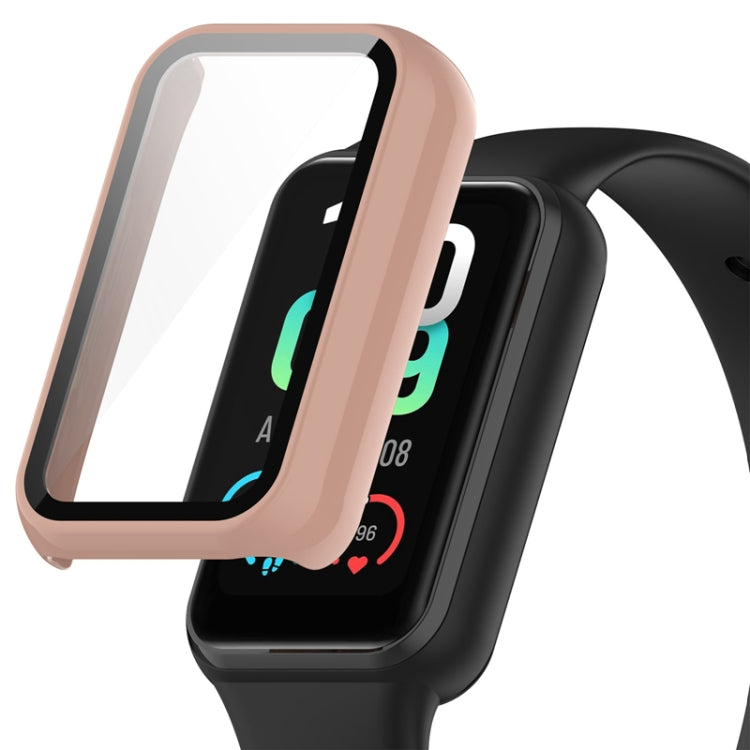 Custodia protettiva integrata per PC + vetro temperato, For Amazfit Band 7