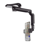 Supporto multifunzionale per telefono cellulare per sedile posteriore con visiera parasole per auto, Z001 (Green), Z001 (Grey)