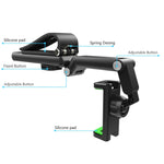 Supporto multifunzionale per telefono cellulare per sedile posteriore con visiera parasole per auto, Z001 (Green), Z001 (Grey)
